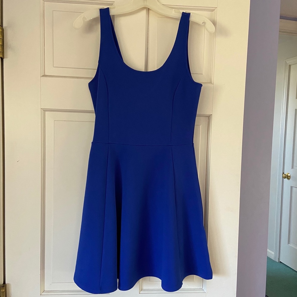 COPY - Royal blue sleeveless dress